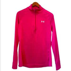 Under Armour Lightweight Fuchsia Athletic Long Sleeve Jacket